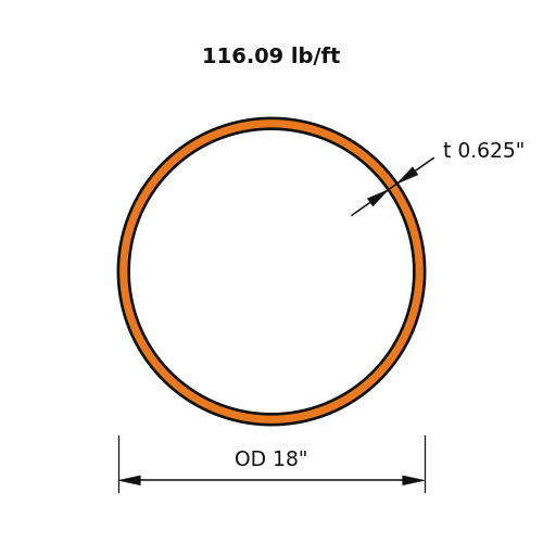 HSS18x.625