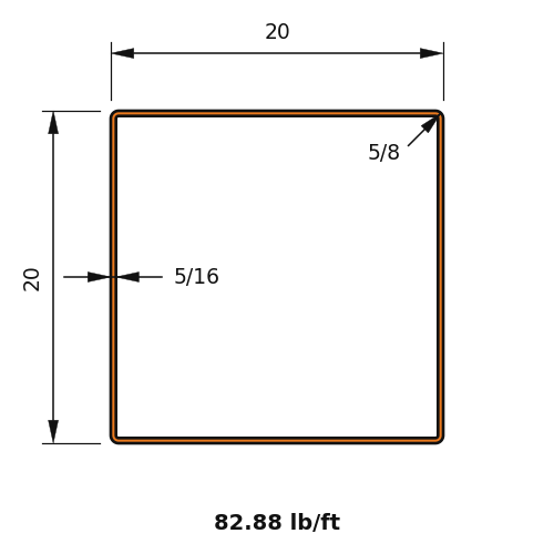 HSS20x20x.3125