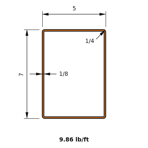HSS7x5x.125
