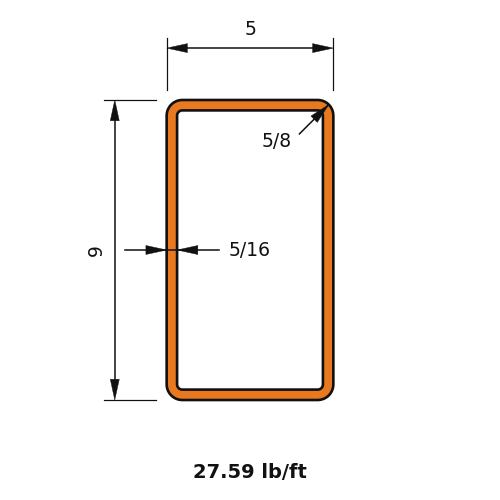 HSS9x5x.3125