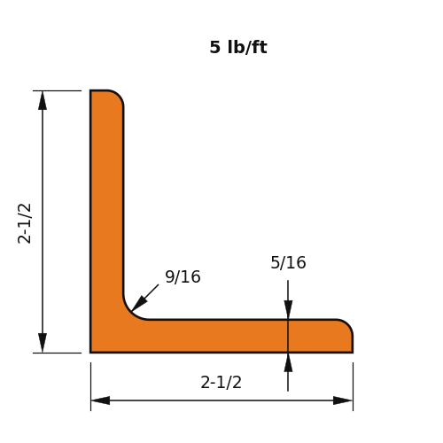 L2.5x2.5x.3125