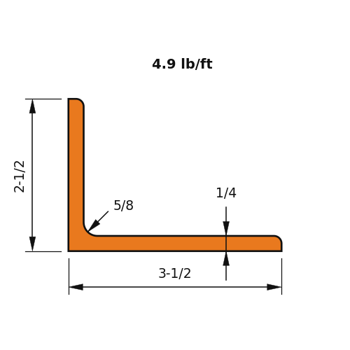 L3.5x2.5x.25