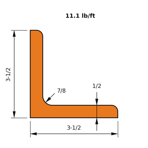 L3.5x3.5x.5