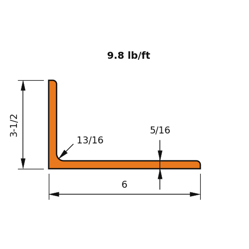 L6x3.5x.3125