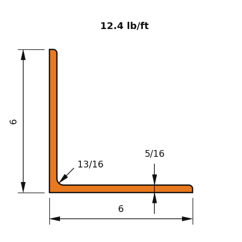 L6x6x.3125