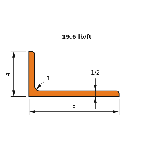 L8x4x.5