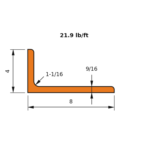 L8x4x.5625