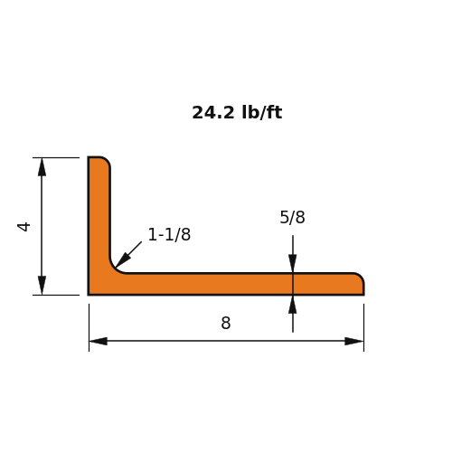 L8x4x.625