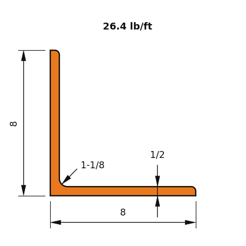 L8x8x.5