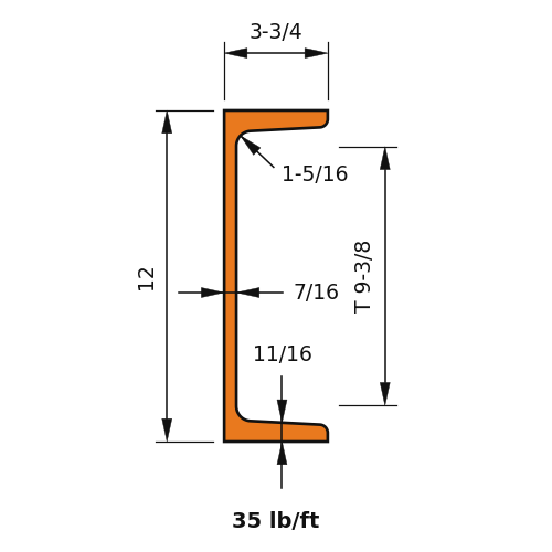 MC12x35