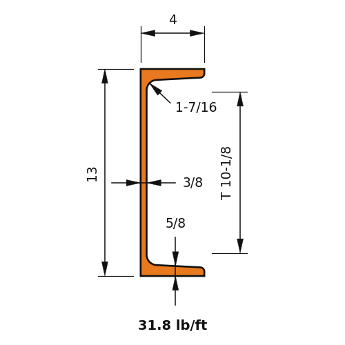MC13x31.8