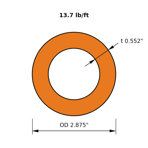 PIPE2.5XXS