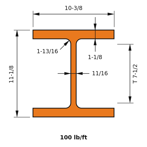 W10x100
