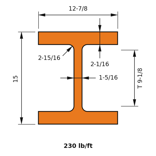 W12x230