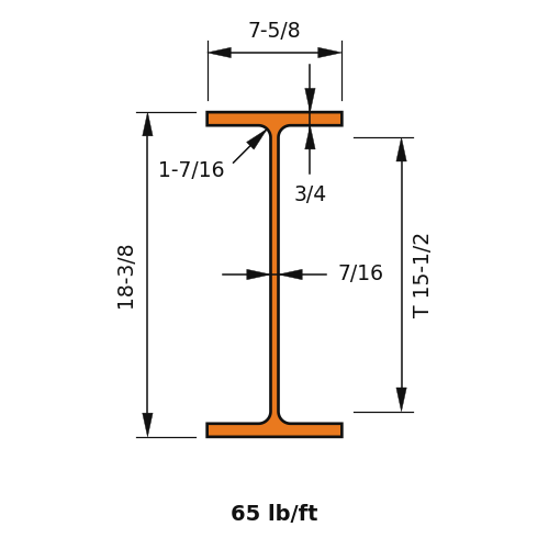 W18x65