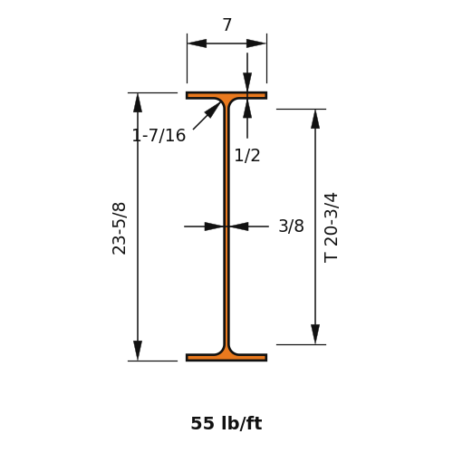 W24x55
