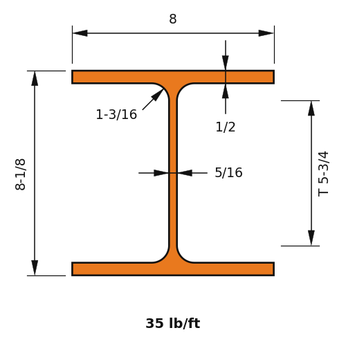 W8x35