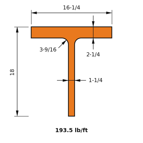 WT16.5X193.5